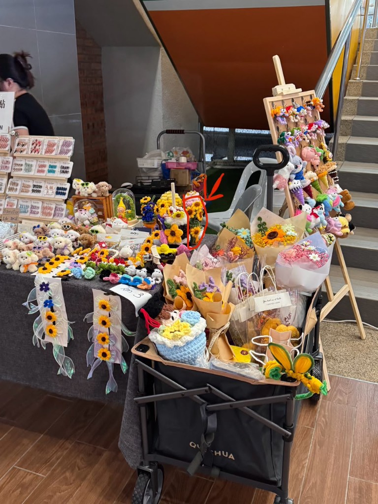 Hyokai craft booth at Sunway University Malaysia
